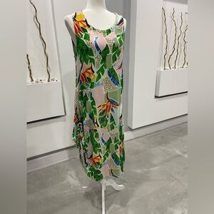 Kaktus Multicolor Abstract Dress